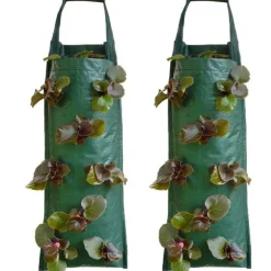 Hängande Odlingspåsar med 8 Fickor - 2 pack