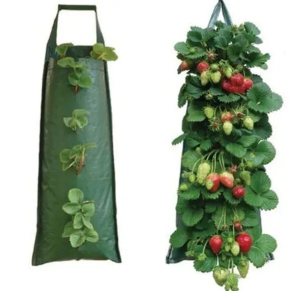 Hängande Odlingspåsar med 8 Fickor - 2 pack