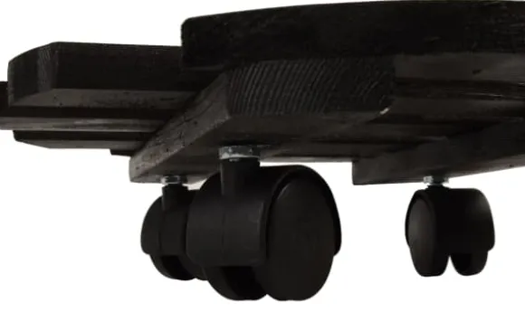 HOME It® krukkevogn sort træ Ø30 cm