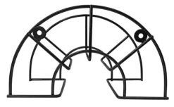 HOME It® slanghållare för upp till 60 meter slang, svart