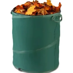 Hopfällbar lövbehållare 175 liter