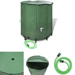 Hopfällbar Regnvattentank 500 L - Bevattning