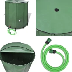 Hopfällbar Regnvattentank 500 L - Regnvattenstank - Regnvattenstankar - Home & Living