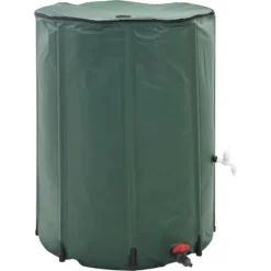 Hopfällbar Regnvattentank 250 L med reningsfilter | Färg: Grön | Storlek: 250 L