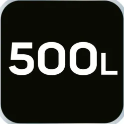 Hopfällbar regnvattentank, 500 l, PVC