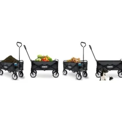 Hopfällbar transportvagn 80L Humberg HM-511