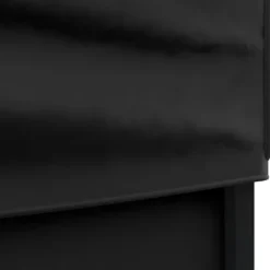 Hopfällbart partytält med sidoväggar - 3x3 m | Färg: Svart