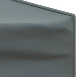 Hopfällbart partytält med sidoväggar - Utomhuspaviljong | Färg: Antracit | Storlek: 2x2 m