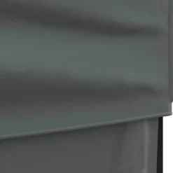 Hopfällbart partytält med sidoväggar - Utomhuspaviljong | Färg: Antracit | Storlek: 2x2 m