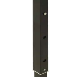 Hopfällbart partytält med sidoväggar - Utomhuspaviljong | Färg: Antracit | Storlek: 2x2 m