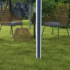 Hopfällbart partytält, 295x295x255 cm, blå