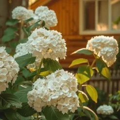 Hortensia - Set om 2 - Hydrangea paniculata 'Bobo' - Höjd 25-40cm - ⌀19cm