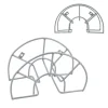 Hose reel Grouw Metal 29,5 x 13 x 17 cm