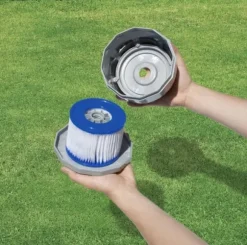 Hot Tub Filter Cartridge VI för alla Lay-Z-Spa-modeller - 2-pack, vit