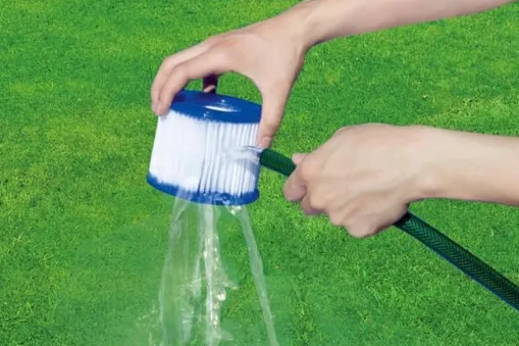 Hot Tub Filter Cartridge VI för alla Lay-Z-Spa-modeller - 2-pack, vit