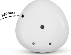 Housegard Pebble Link, trådlös brandvarnare med inbyggt 10-årsbatteri, 1-pack