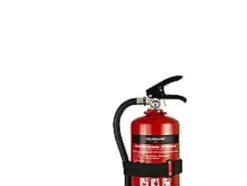 Housegard pulverslukker 2 kg - med væg/autobeslag, brandklasse ABC