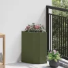Hörnställning Olivgrön 30 x 30 x 50 cm Stål