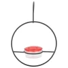 Hummingbird Feeder Vacker lätt hängande fågelmatare med 4 portar för utomhusbakgård