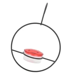 Hummingbird Feeder Vacker lätt hängande fågelmatare med 4 portar för utomhusbakgård