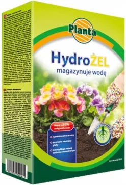 Hydrogel som förbättrar jordens egenskaper 250 g Lagrar vatten