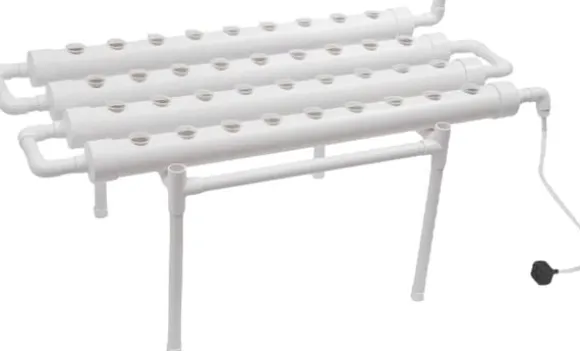 Hydroponiska förökningssystem, 4 rör, 36 planteringsplatser