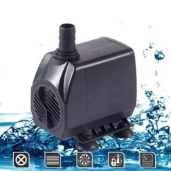 Hydroponiskt odlingskit - System med 36 hål - Två lager - Håldiameter 32 mm - Pump 220V/50Hz - För balkong - Vattentank ingår ej - Ljusgrå