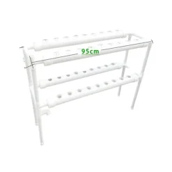 Hydroponiskt odlingskit, lagerdesign, automatiskt bevattningssystem,36 Hål