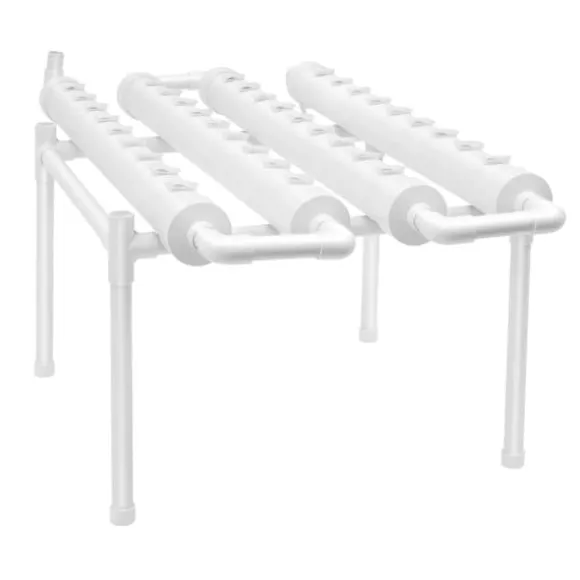 Hydroponiskt växtkit, 36 växtplatser, enkel inomhusinstallation,Vit