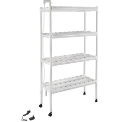 Hydroponiskt växtsystem, 108 växtkapacitet, komplett med pump,VIT