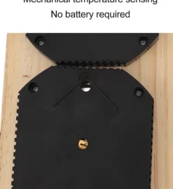 Hygrometer termometer bastu två i ett, inomhusfuktighet och temperaturmätning basturum träbastuhygometer, lämplig för hemmabastu