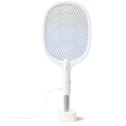 2-i-1 Uppladdningsbart Insektsdödande Racket med UV-ljus Elecfly InnovaGoods