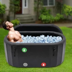 Icbadkar, Stor Kapacitet, Lätt Att Montera,svart