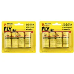 INF Fluga fällande flugfångare papper 8-pack