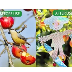 INF Reflekterande Fågelskrämma Silver