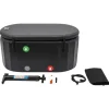 Inflatable Cold Plunge Tub, Portable, Freestanding, Insulated Lid,svart