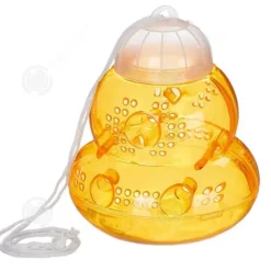 INN Getingfälla Asiatisk bålgetingsfälla avtagbar och återanvändbar bålgetingsfälla hänga utan bete fruktfällor transparent oran