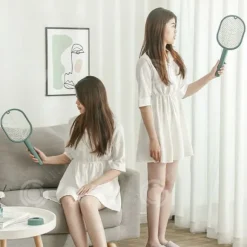 INN Myggfälla 450 mAh uppladdningsbar via USB 3 lägen för inomhus- och utomhusbruk Grön