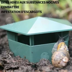 INN Snigelfälla 13x10,5cm Plast Snigelfångare Öl Snigelfälla för att fånga sniglar och sniglar för trädgård