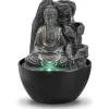 Inomhus fontän Buddha Avkopplande ZenLight