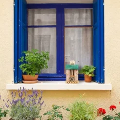 Insekthotell, 25x15x11,5 cm, Grön