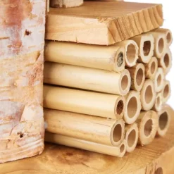 Insekthotell, 25x15x11,5 cm, Grön