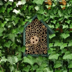 Insekthotell, 20x17x8,5 cm, Grön