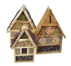 Insekthotell XXL 15.2 – hus för bin, humlor och nyckelpigor – trädgård