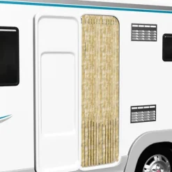 Insektsdraperi beige 118x220 cm chenille