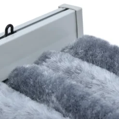 Insektsdraperi silver 56x200 cm chenille