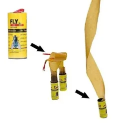 Insektsfälla - YWEI - INSEKTALAMPAN - Gul - 4 rullar - Miljövänlig