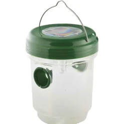 Insektsfångare - Solenergi - Grön - 13 cm hög - 9 cm diameter - Ekologisk