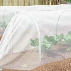 Insektsnät Vit 2 x 50 m polyeten