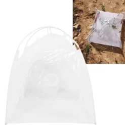 Insektsnätbur Växthus Återanvändbara Hopfällbara Mini Växtfjärilar Avelsburar